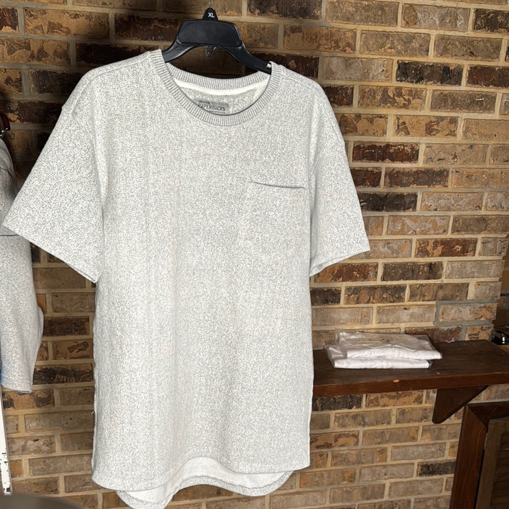 Original Paperbacks White Short Sleeve Tee NWOT